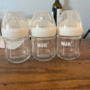 Nuk Glass Bottles (4oz)